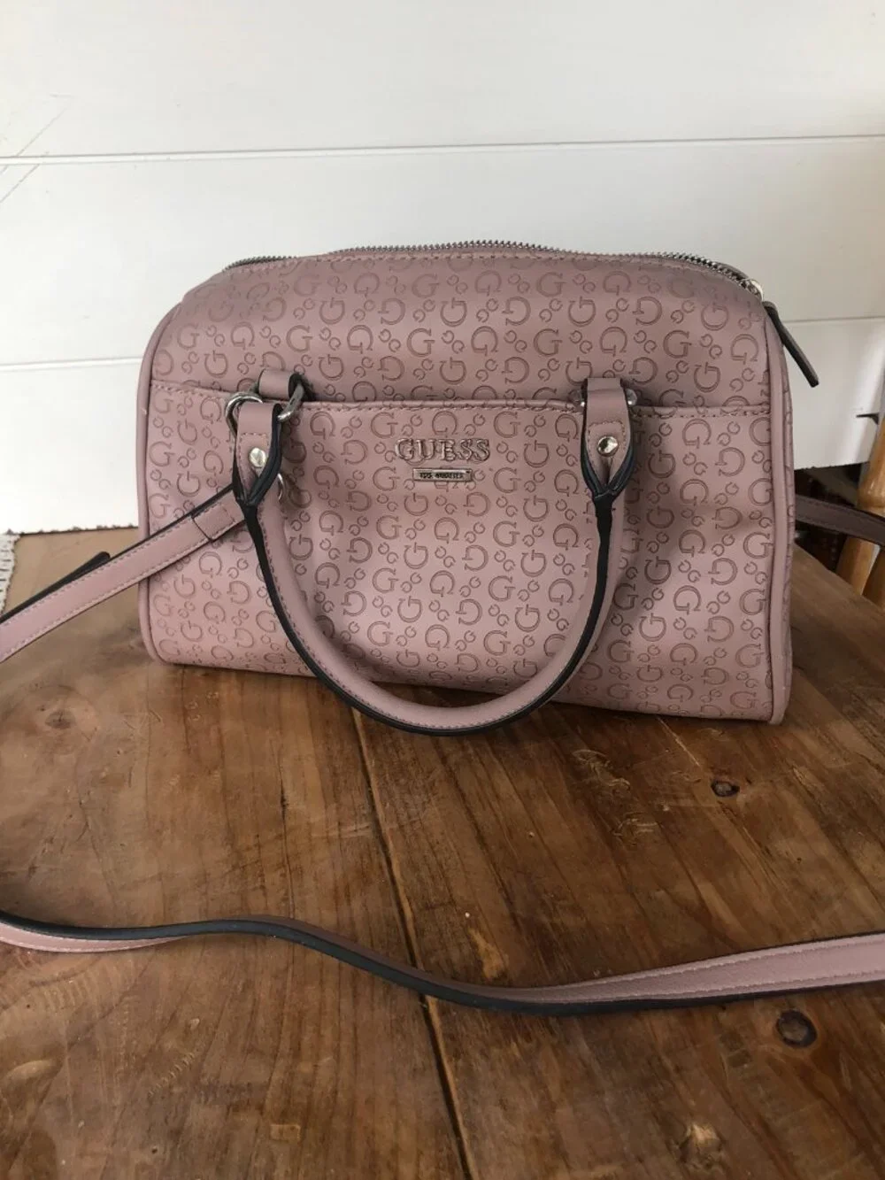 Light Pink Guess handbag